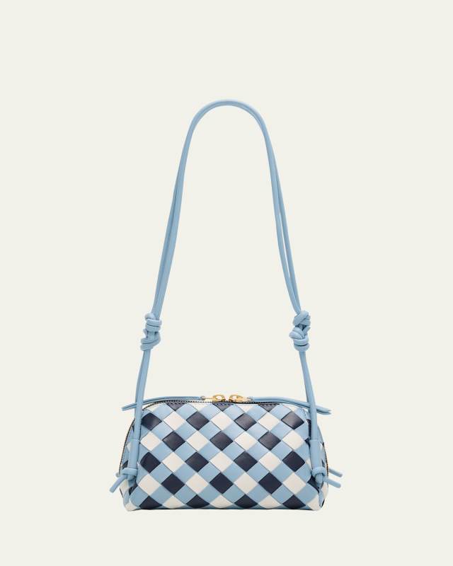 Nappa Leather Crossbody Pouch Bag